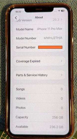 iPhone 11 Pro Max 256GB สภาพนางฟ้า ไร้รอย แถมสายชาร์จเพียบ นัดรับเชียงใหม่ รูปที่ 6