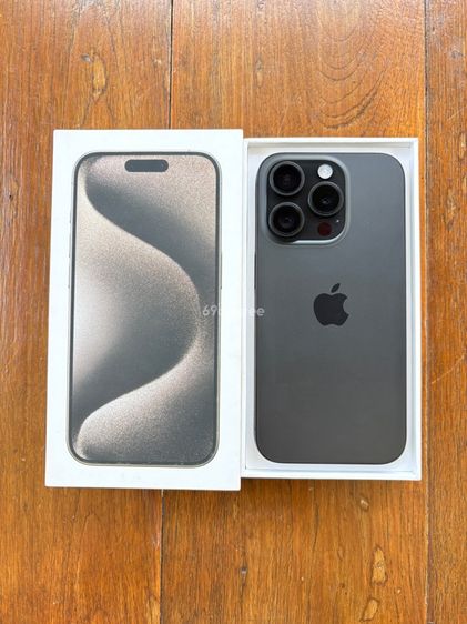 iPhone 15 Pro 128GB สี Black Titanium รูปที่ 4