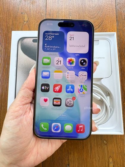 iPhone 15 Pro 128GB สี Black Titanium รูปที่ 9