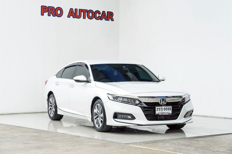 Honda Accord 2022 1.5 Turbo EL Sedan เบนซิน ไม่ติดแก๊ส เกียร์อัตโนมัติ ขาว รูปที่ 2