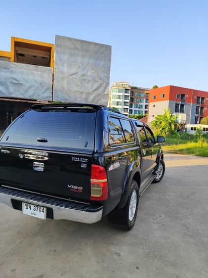 Toyota Hilux Vigo Champ 2012 Smart Cab 3.0 G Pickup ดีเซล ไม่ติดแก๊ส เกียร์อัตโนมัติ ดำ รูปที่ 3