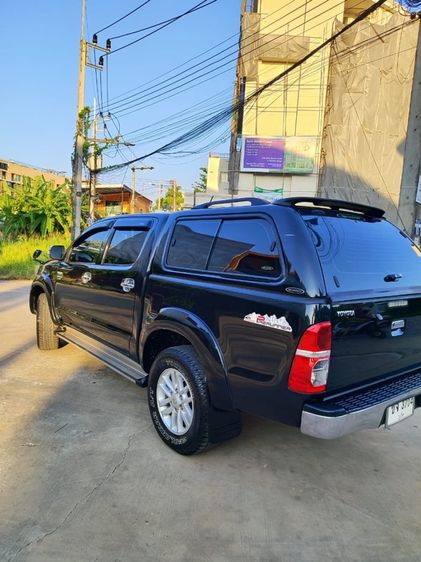 Toyota Hilux Vigo Champ 2012 Smart Cab 3.0 G Pickup ดีเซล ไม่ติดแก๊ส เกียร์อัตโนมัติ ดำ รูปที่ 4