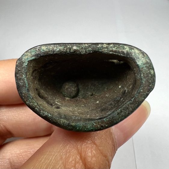 พระบูชาเชียงแสนสิงห์สาม หน้าตัก1.3 นิ้ว สูง 2 นิ้ว ขนาดห้อยคอ รูปที่ 5