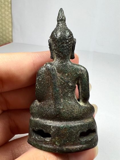 พระบูชาเชียงแสนสิงห์สาม หน้าตัก1.3 นิ้ว สูง 2 นิ้ว ขนาดห้อยคอ รูปที่ 2