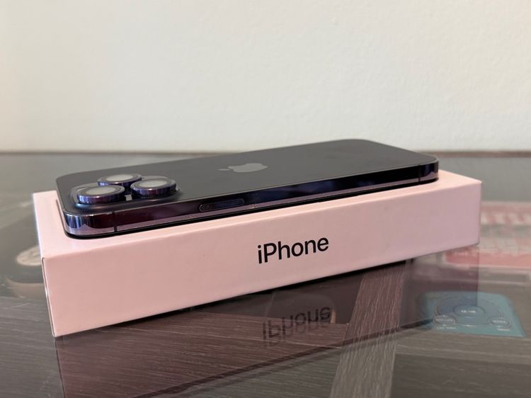 ขาย iPhone 14 Pro Max  Deep Purple สีม่วงเข้ม ความจุ 256 GB เครื่องศูนย์ไทยสวยๆ ไม่เคยซ่อม รูปที่ 7
