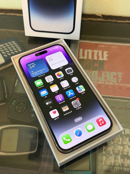 ขาย iPhone 14 Pro Max  Deep Purple สีม่วงเข้ม ความจุ 256 GB เครื่องศูนย์ไทยสวยๆ ไม่เคยซ่อม รูปที่ 3