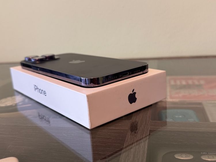 ขาย iPhone 14 Pro Max  Deep Purple สีม่วงเข้ม ความจุ 256 GB เครื่องศูนย์ไทยสวยๆ ไม่เคยซ่อม รูปที่ 9