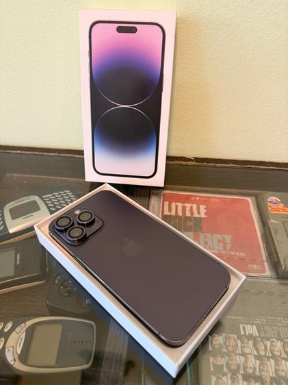 อื่นๆ ขาย iPhone 14 Pro Max  Deep Purple สีม่วงเข้ม ความจุ 256 GB เครื่องศูนย์ไทยสวยๆ ไม่เคยซ่อม