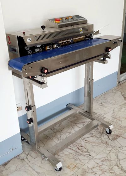 เครื่องซีลสายพานต่อเนื่อง FRBM-810IIIสภาพเครื่องดีมากๆ พร้อมใช้งาน