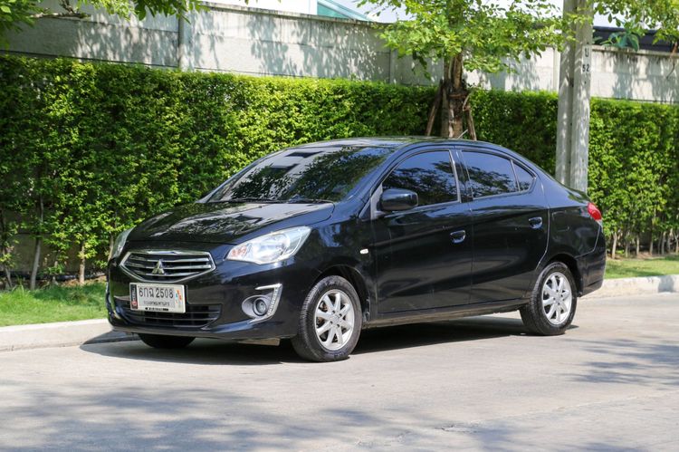 รถ Mitsubishi Attrage 1.2 GLX สี ดำ