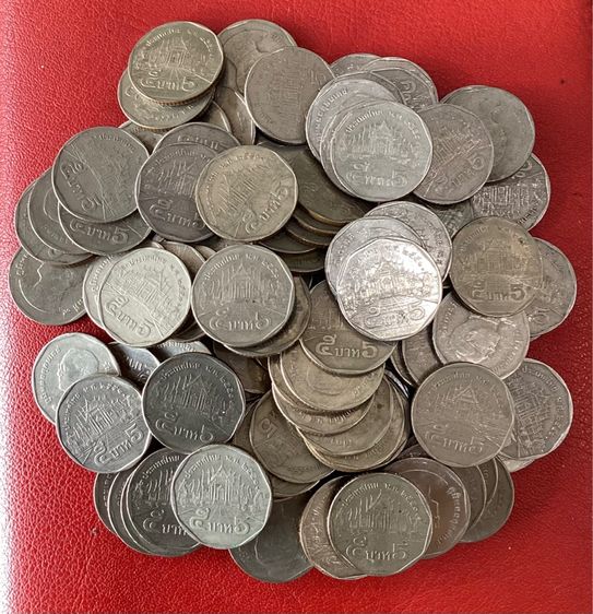 เหรียญ5บาท ปี2553และปี2551 รวม250เหรียญ รูปที่ 2