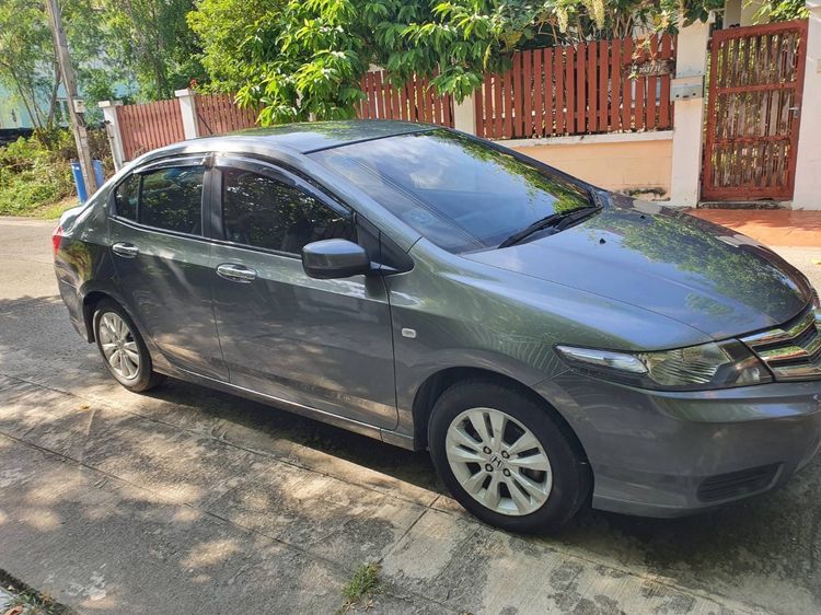 Honda City 2013 1.5 S CNG Sedan เบนซิน NGV เกียร์อัตโนมัติ บรอนซ์เงิน รูปที่ 2