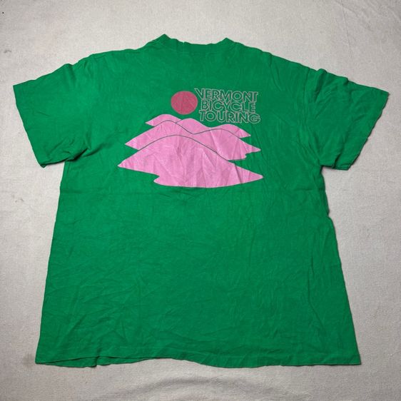 เสื้อยืด 70s Hi CRU กระเป๋า​หน้า​ Size L รูปที่ 2