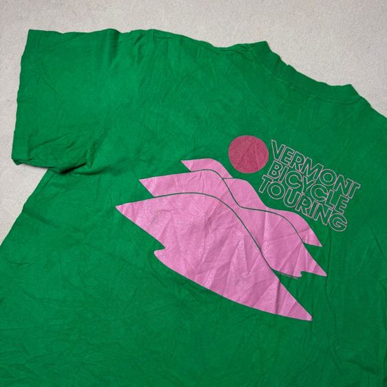 เสื้อยืด 70s Hi CRU กระเป๋า​หน้า​ Size L รูปที่ 3
