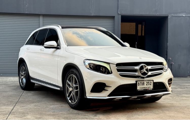 Mercedes-Benz GLC-Class 2019 GLC250d Utility-car ดีเซล ไม่ติดแก๊ส เกียร์อัตโนมัติ ขาว รูปที่ 3