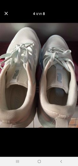 Fila w jump รองเท้าวิ่งผู้หญิงสีฟ้าอ่อน เบอร์37 มือสอง รูปที่ 6