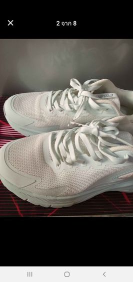 รองเท้าออกกำลังกาย Fila w jump รองเท้าวิ่งผู้หญิงสีฟ้าอ่อน เบอร์37 มือสอง