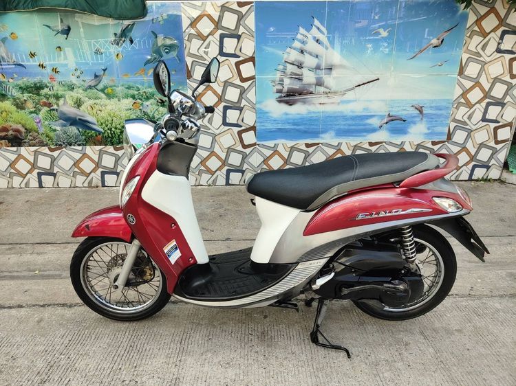 🛵ยังไงก็ขาย Fino-fi ปี 57 เครื่องดี สีสวย สตาร์ทมือ เล่มชุดโอนครบ+เปลี่ยนถ่ายน้ำมันเครื่องฟรี ส่งฟรี 30 กม. รูปที่ 2