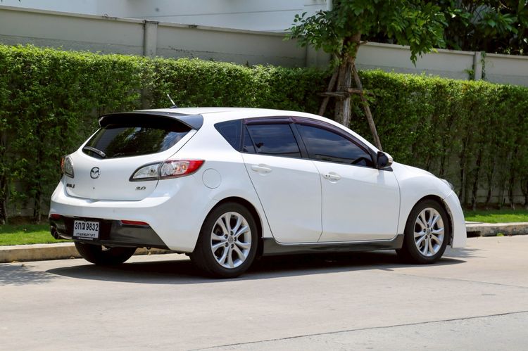 Mazda Mazda3 2013 2.0 Maxx Sports Sedan เบนซิน ไม่ติดแก๊ส เกียร์อัตโนมัติ ขาว รูปที่ 4