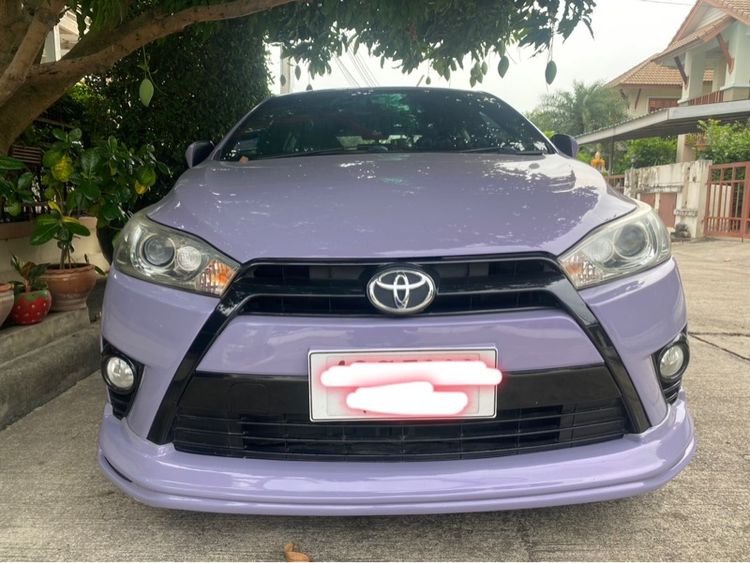 รถ Toyota Yaris 1.2 G สี ม่วง