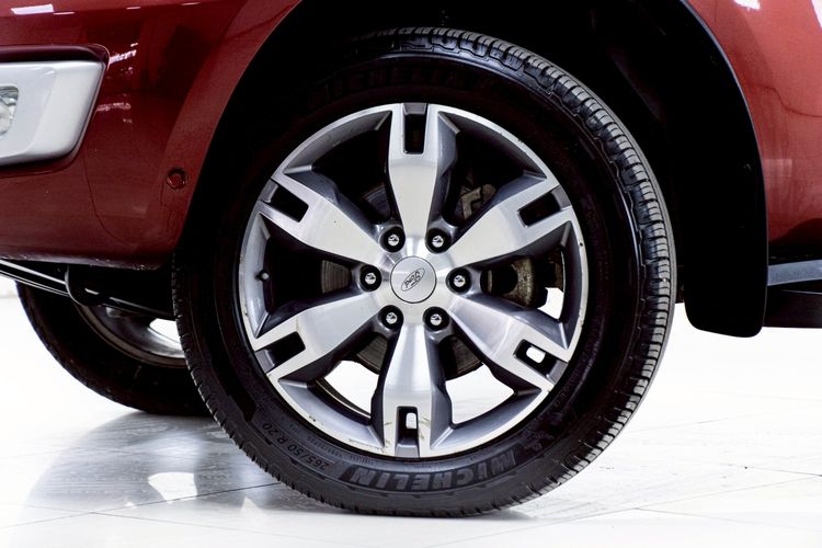 Ford Everest 2016 3.2 Titanium Plus 4WD Utility-car ดีเซล ไม่ติดแก๊ส เกียร์อัตโนมัติ แดง รูปที่ 4
