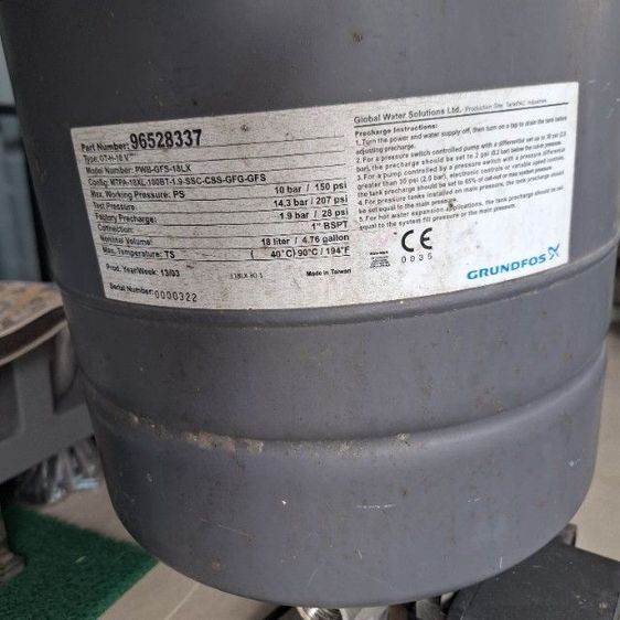 ขายปั๊มน้ำ GRUNDFOSX  รูปที่ 8