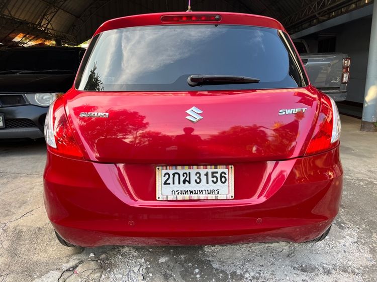 Suzuki Swift 2013 1.25 GL เบนซิน ไม่ติดแก๊ส เกียร์อัตโนมัติ แดง รูปที่ 4