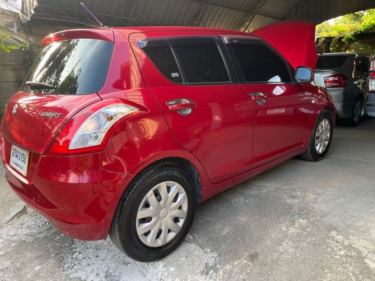 Suzuki Swift 2013 1.25 GL เบนซิน ไม่ติดแก๊ส เกียร์อัตโนมัติ แดง รูปที่ 3