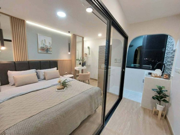 ตกแต่งครบ  ขายฎารัตน์คอนโดเทล ซ.งามวงศ์วาน 25 คอนโดพร้อมอยู่ รูปที่ 2