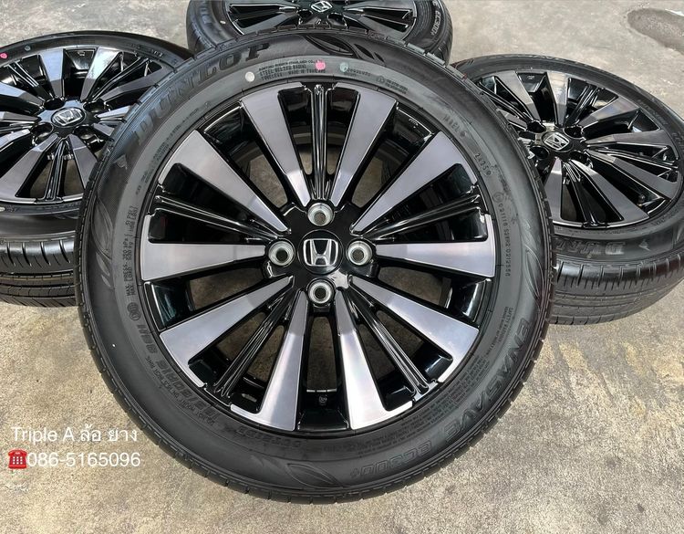 ✨ล้อแม็กพร้อมยางป้ายแดง✨Honda City HEV RS รุ่นใหม่ล่าสุด ขอบ 16 ดำหน้าชา💖ใหม่กริ๊บ💖 รูปที่ 2