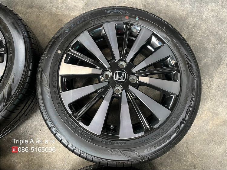 ✨ล้อแม็กพร้อมยางป้ายแดง✨Honda City HEV RS รุ่นใหม่ล่าสุด ขอบ 16 ดำหน้าชา💖ใหม่กริ๊บ💖 รูปที่ 5