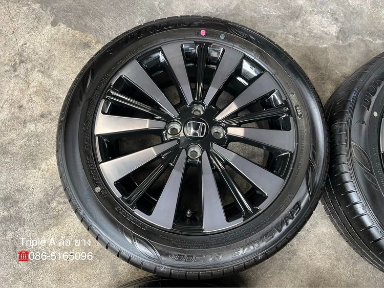 ✨ล้อแม็กพร้อมยางป้ายแดง✨Honda City HEV RS รุ่นใหม่ล่าสุด ขอบ 16 ดำหน้าชา💖ใหม่กริ๊บ💖 รูปที่ 4