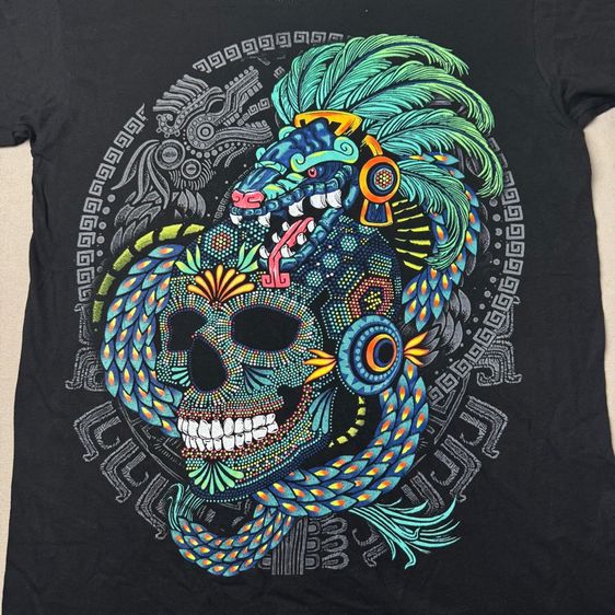 เสื้อยืด ART เรืองแสง​ Size S รูปที่ 3
