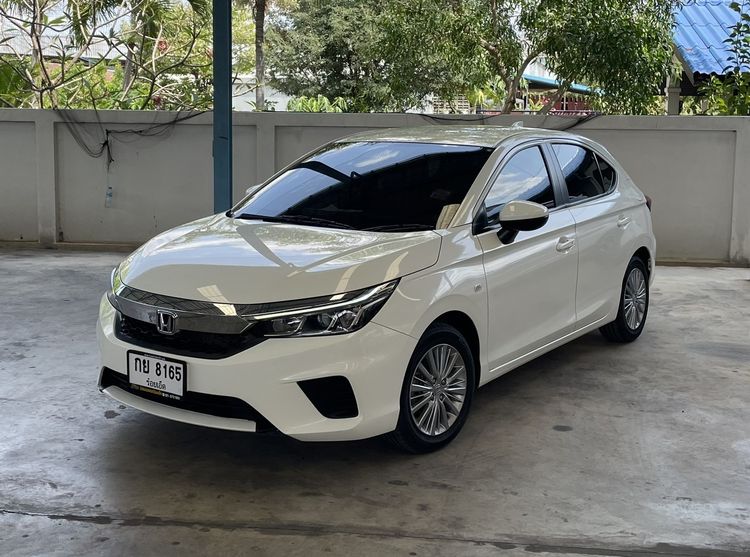 รถ Honda City 1.0 S+ สี ขาว