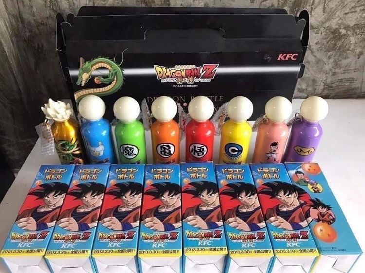  เซ็ตขวดอลูมิเนียม Dragon Ball Z  Bottle Complete Box 