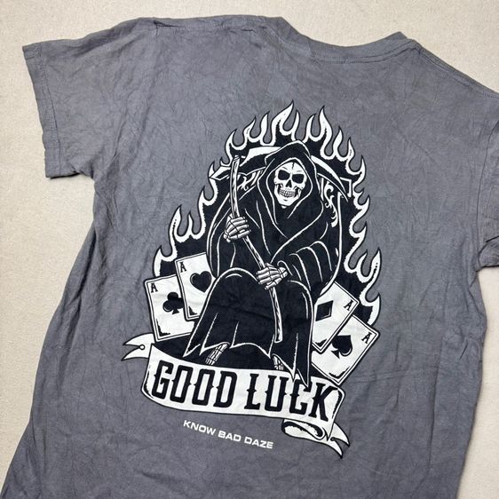 เสื้อยืด Good Luck Size S รูปที่ 2