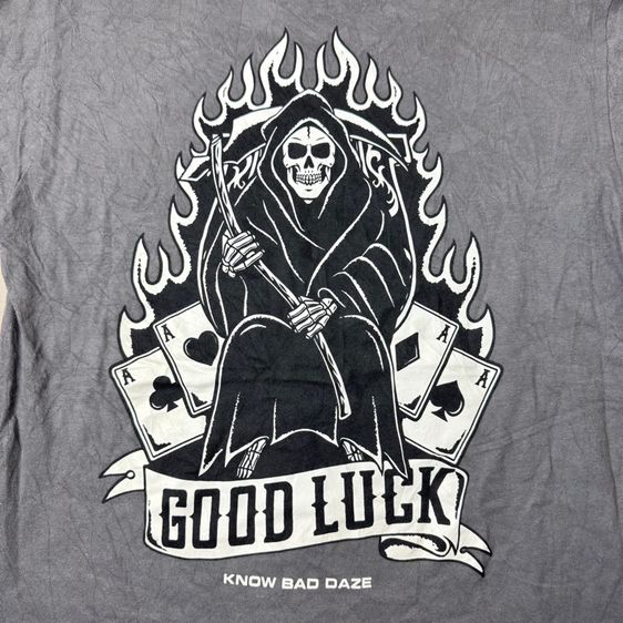 เสื้อยืด Good Luck Size S รูปที่ 3