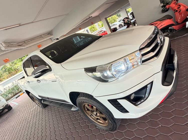 Toyota Hilux Revo 2016 2.4 E Prerunner ดีเซล ไม่ติดแก๊ส เกียร์อัตโนมัติ ขาว รูปที่ 4
