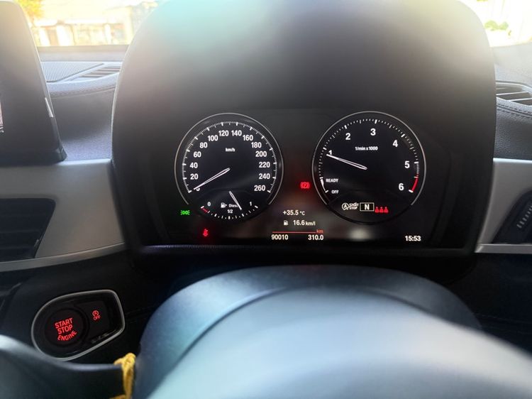 BMW X1 2022 2.0 sDrive20d M Sport Sedan ดีเซล ไม่ติดแก๊ส เกียร์อัตโนมัติ เทา รูปที่ 4