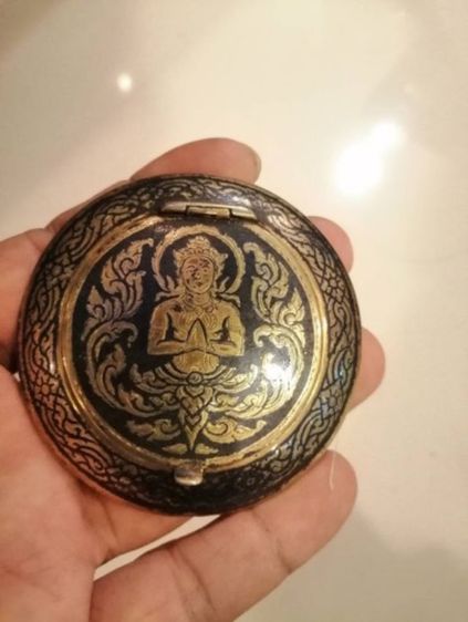 ตลับเงินถมทอง งานเก่าๆ รูปที่ 6