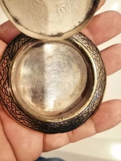 ตลับเงินถมทอง งานเก่าๆ รูปที่ 3