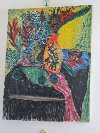 งานศิลปะนักศึกษาจินตทัศน์ ภาพสีน้ำมัน รูปที่ 4