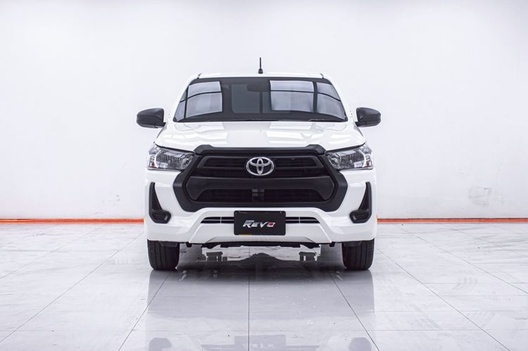 Toyota Hilux Revo 2021 2.4 Entry Pickup ดีเซล ไม่ติดแก๊ส เกียร์อัตโนมัติ ขาว รูปที่ 4