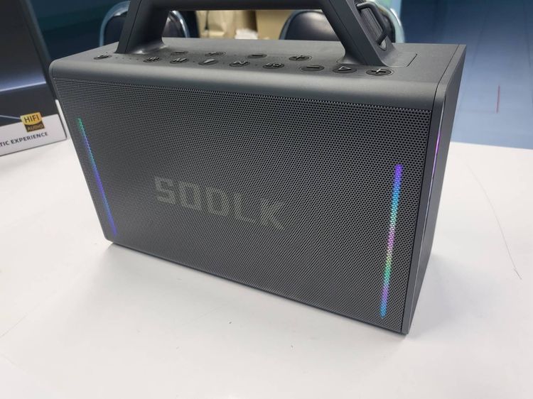 ลำโพง Bluetooth Karaoke พร้อม Mic ไร้สาย 2 ตัว กำลังขับ 200W มือสองสวยๆ รูปที่ 3