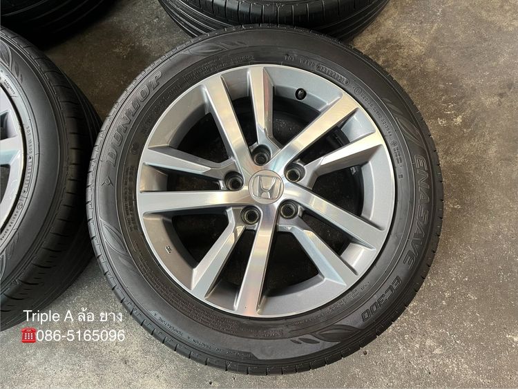 ✨ล้อแม็กพร้อมยาง 5รู114✨Honda Civic FE ขอบ 16 เทาหน้าเงา รูปที่ 3