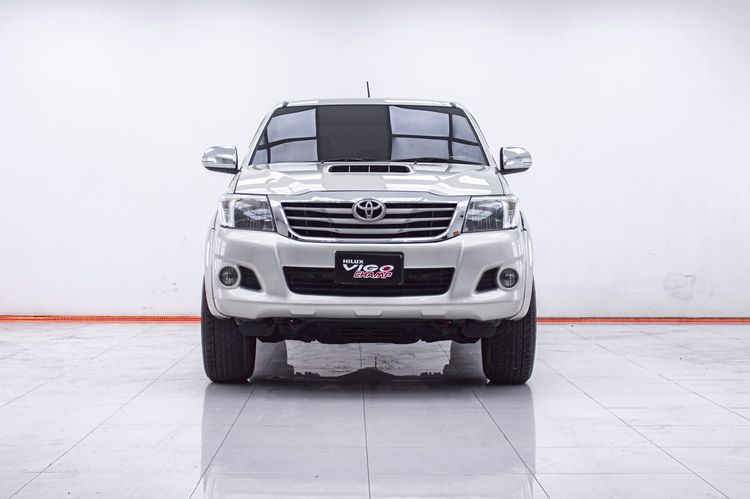 Toyota Hilux Vigo 2013 2.5 Prerunner G Pickup ดีเซล ไม่ติดแก๊ส เกียร์อัตโนมัติ เทา รูปที่ 4