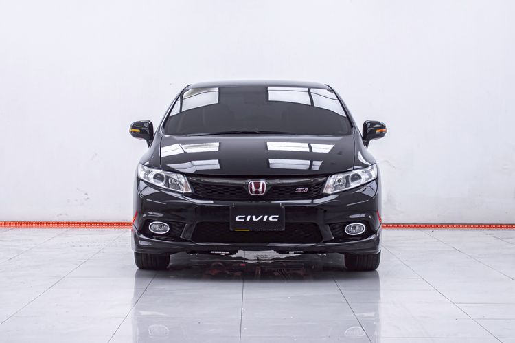 Honda Civic 2013 1.8 E i-VTEC Sedan เบนซิน ไม่ติดแก๊ส เกียร์อัตโนมัติ ดำ รูปที่ 4