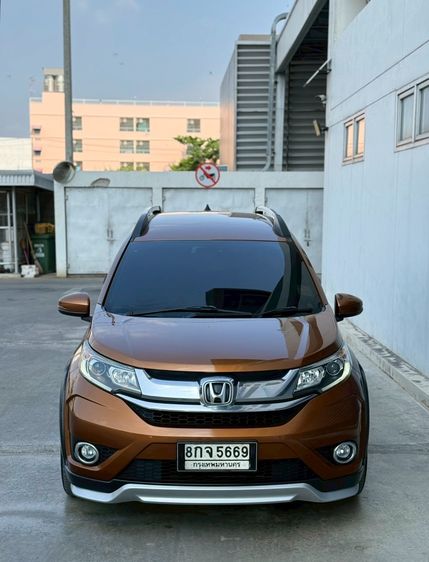 Honda BR-V 2018 1.5 SV Utility-car เบนซิน ไม่ติดแก๊ส เกียร์อัตโนมัติ น้ำตาล รูปที่ 2