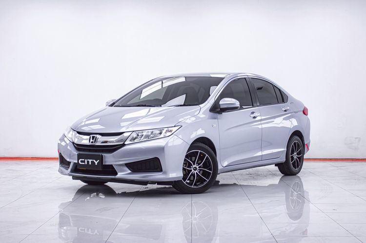 Honda City 2016 1.5 V Plus i-VTEC Sedan เบนซิน ไม่ติดแก๊ส เกียร์อัตโนมัติ เทา