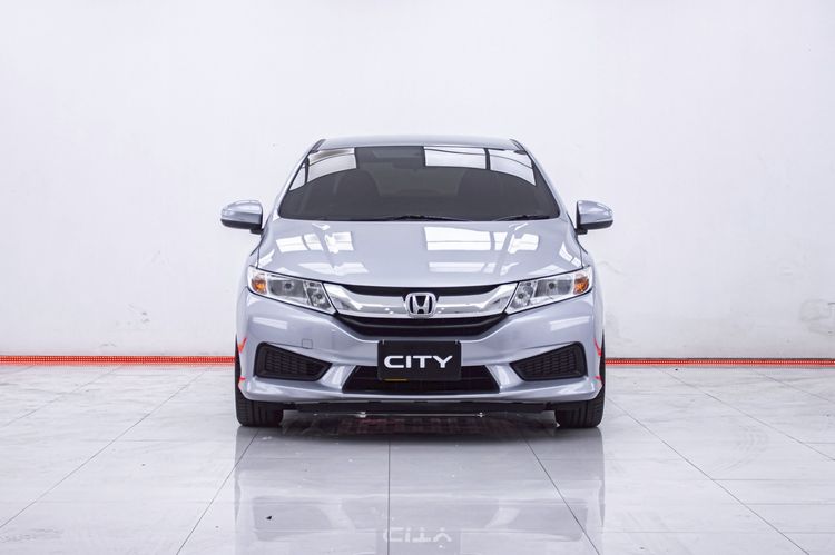Honda City 2016 1.5 V Plus i-VTEC Sedan เบนซิน ไม่ติดแก๊ส เกียร์อัตโนมัติ เทา รูปที่ 4